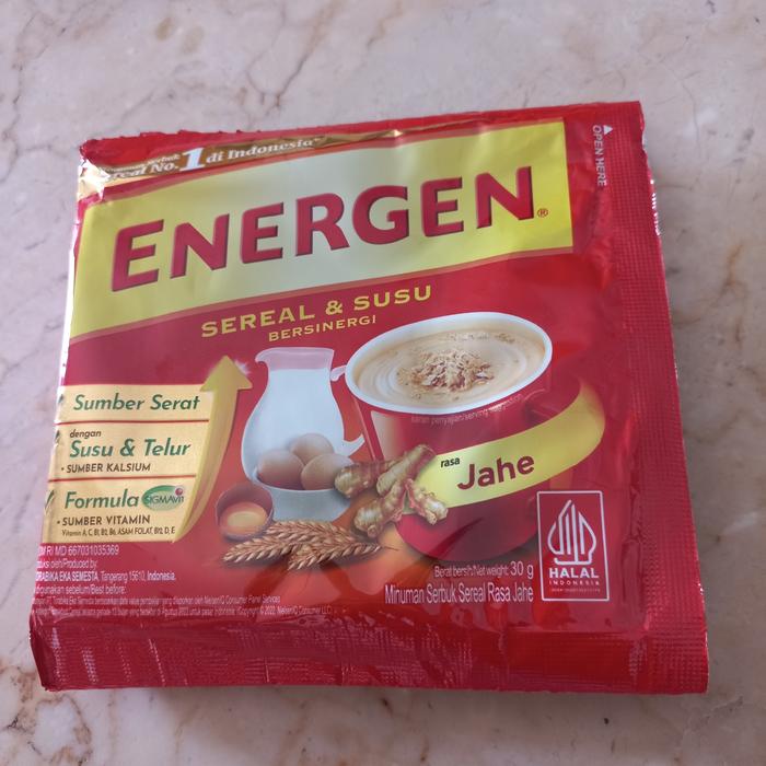 Gambar Energen sereal dan susu JAHE 5pcs dari lumocilsnow OR ROSE undefined Tokopedia