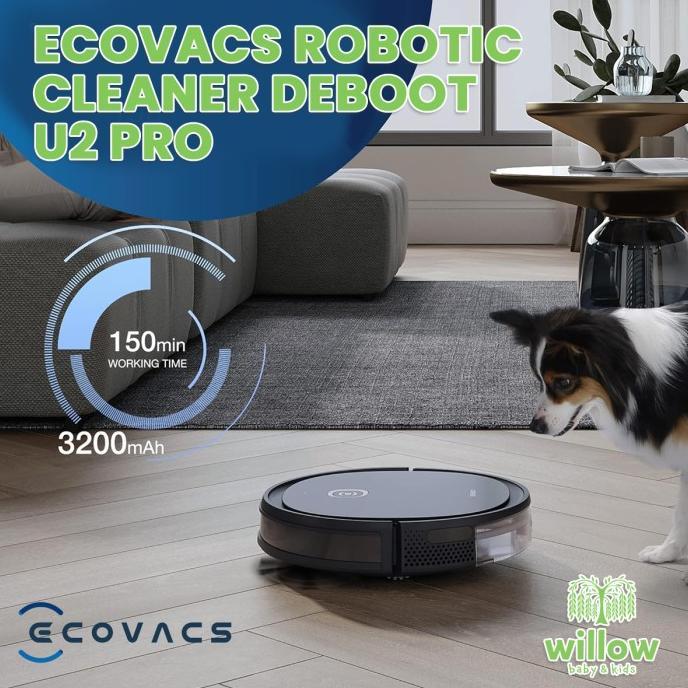 Gambar ECOVACS ROBOTICS VACUUM CLEANER U2 PRO dari makaroni99 undefined Tokopedia