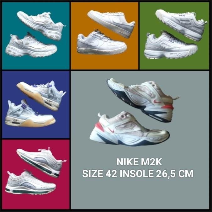 Gambar SEPATU SECOND BRANDED FULL WHITE SIZE 42 - 3 dari LAMORA COLLECTION undefined 4 Tokopedia