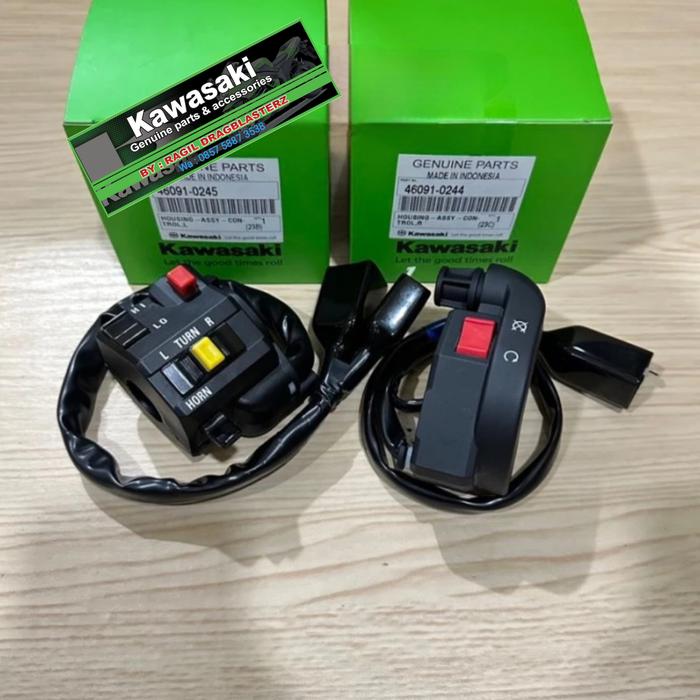 Gambar holder saklar kanan kiri new ninja rr ninja r new ninja ss original - KANAN KIRI RR dari RD’shopp undefined Tokopedia
