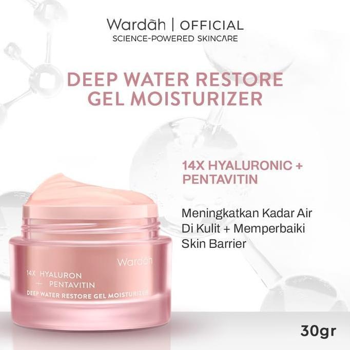 Gambar Ready!! Wardah Gel Moisturizer Pelembab Wajah 4 Varians - Hyaluron dari Fico Markett undefined Tokopedia