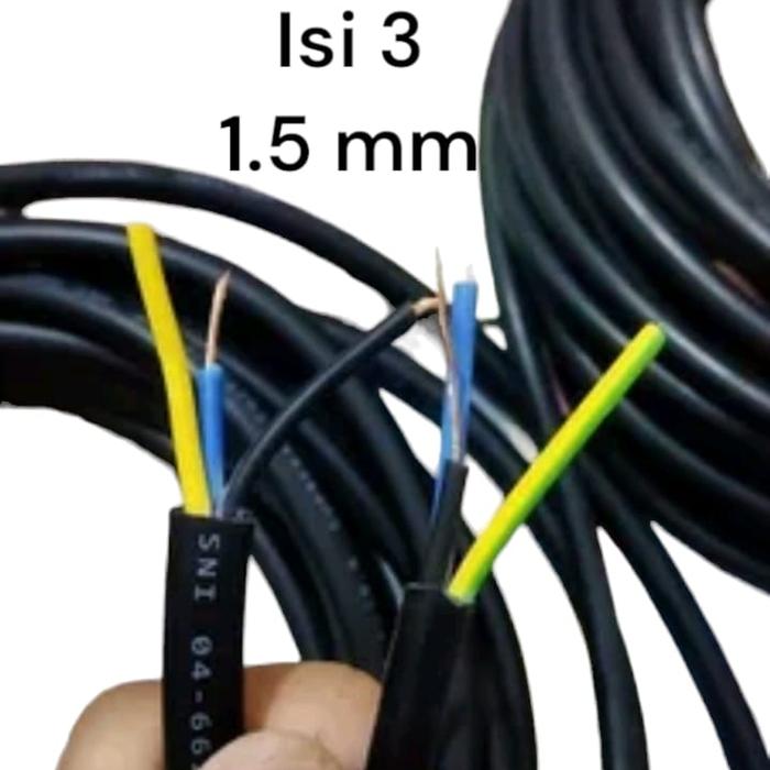 Gambar Stop Kontak Waterproof 4 Lubang IP54 Terminal Colokan Listrik Outdoor - Kabel 2 Meter dari mantools.id undefined Tokopedia