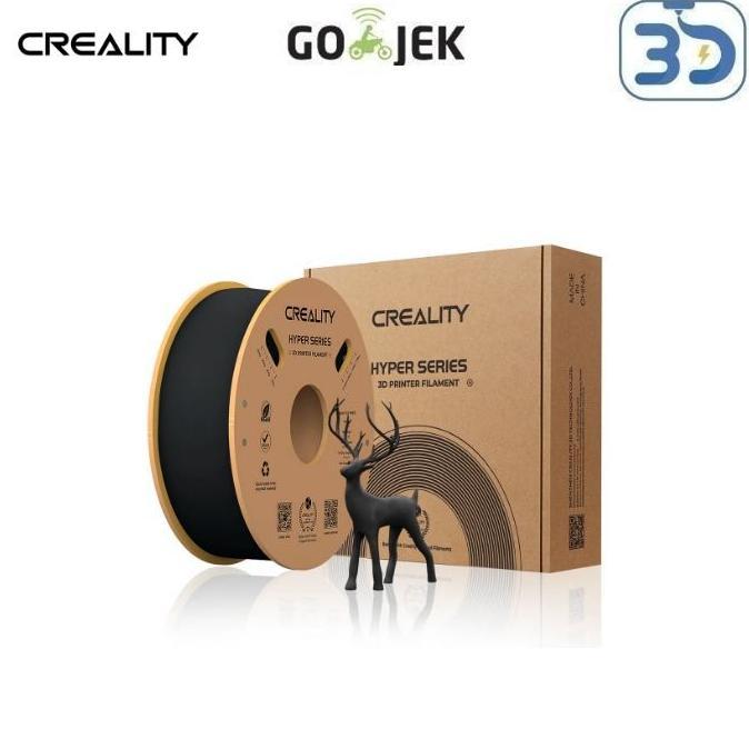 Gambar Original Creality Hyper PLA 3D Filament High Speed Printing Klipper - Black dari Fauzii Mart undefined Tokopedia