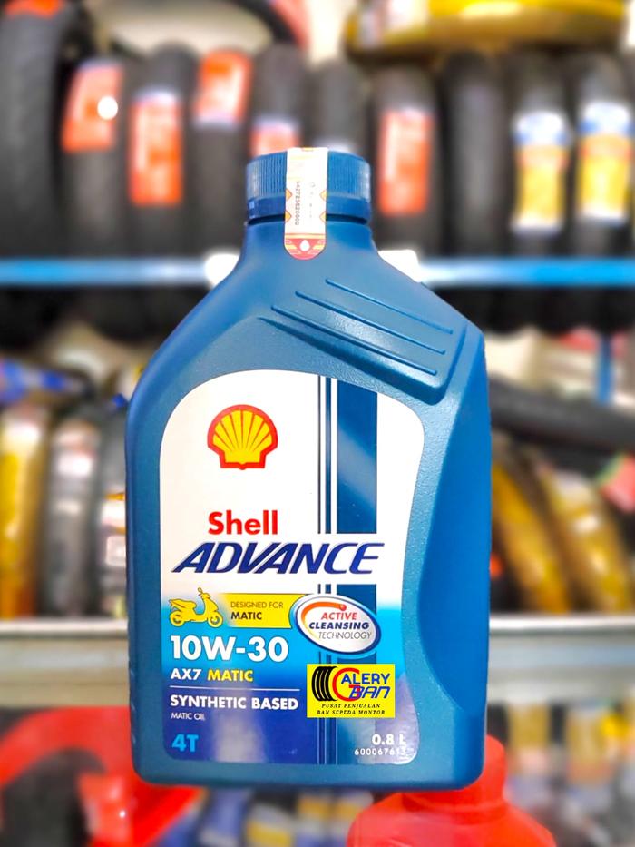 Gambar OLI SHELL ADVANCE AX7 0.8 LITER DAN 1 LITER ORIGINAL oli shel advance oli mesin oli 1 liter oli 0.8 liter oli supra oli jupiter oli megapro oli thunder oli vario oli beat oli motor bebek oli motor metik oli matic advance ax7 oli shell biru oli OLI SHEL - 0.8 LITER dari rrban undefined Tokopedia