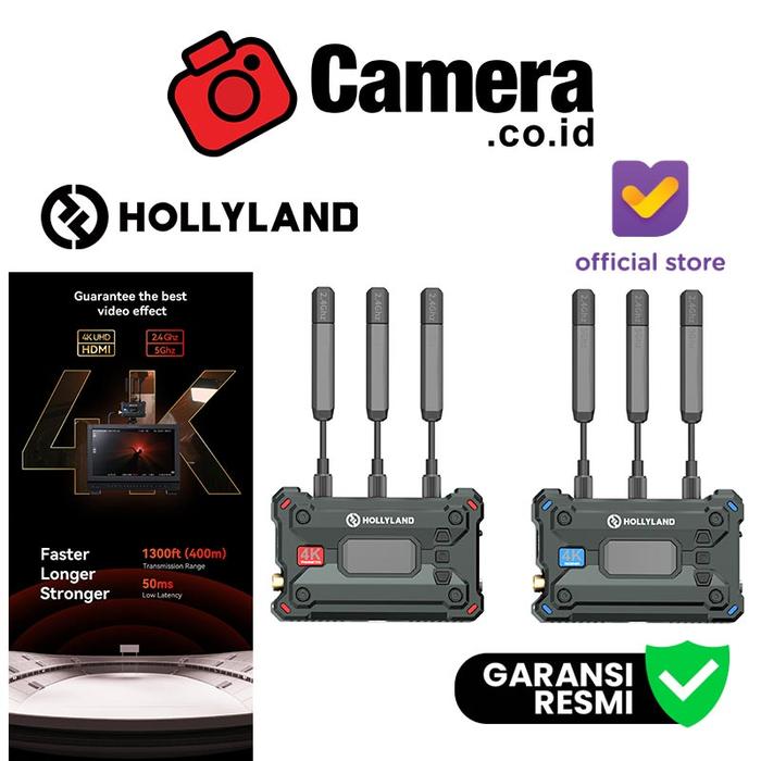 Gambar HOLLYLAND Pyro S 4K HDMI Wireless Video Transmission System dari CAMERA CO ID undefined Tokopedia