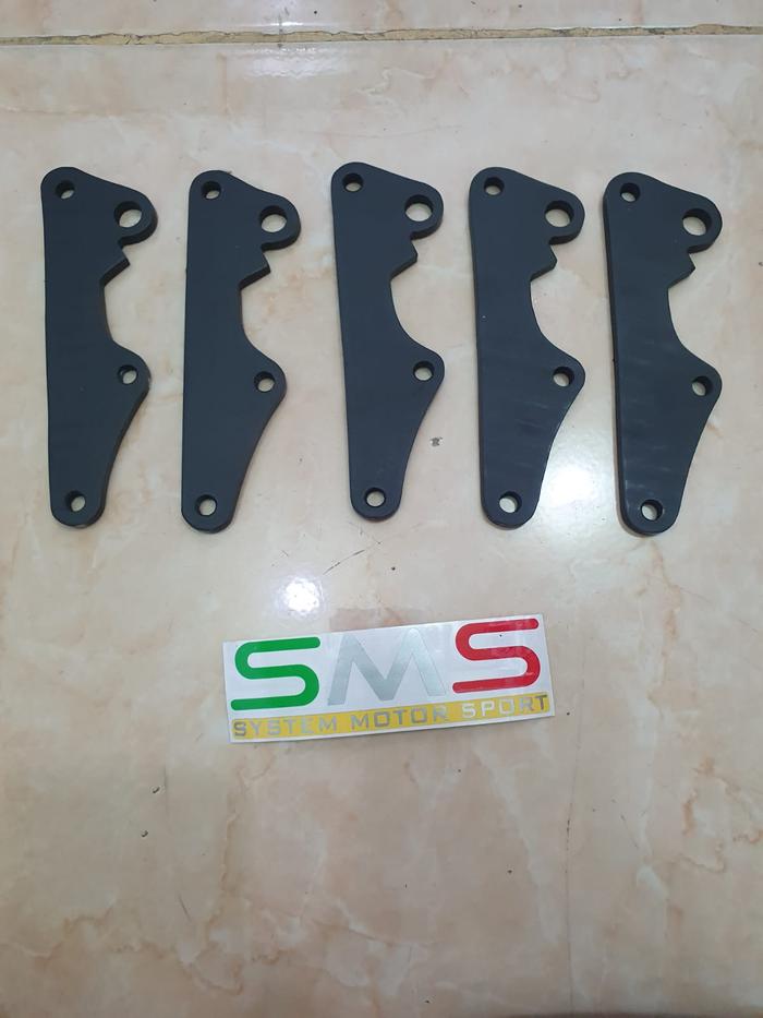 Gambar Breket Kaliper Depan Pcx 150 Pcx 160 Adv 150 Adv 160 ABS 260mm nissin samurai rcb original - PCX ABS dari System Motor Sport undefined Tokopedia