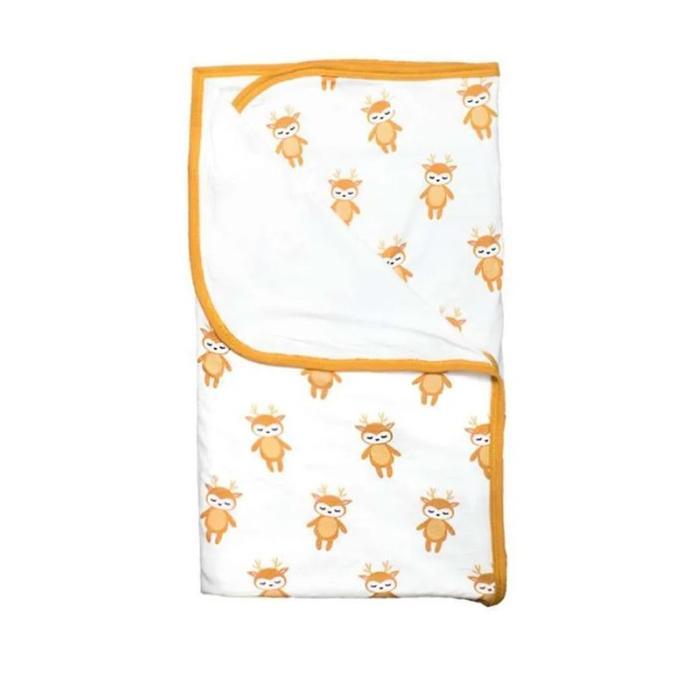 Gambar Hikarusa HIKARU Selimut hangat Bayi Anak Blanket BAMBOO TENCEL DOUBLE LAYER - Deer dari Dos Olshop undefined Tokopedia