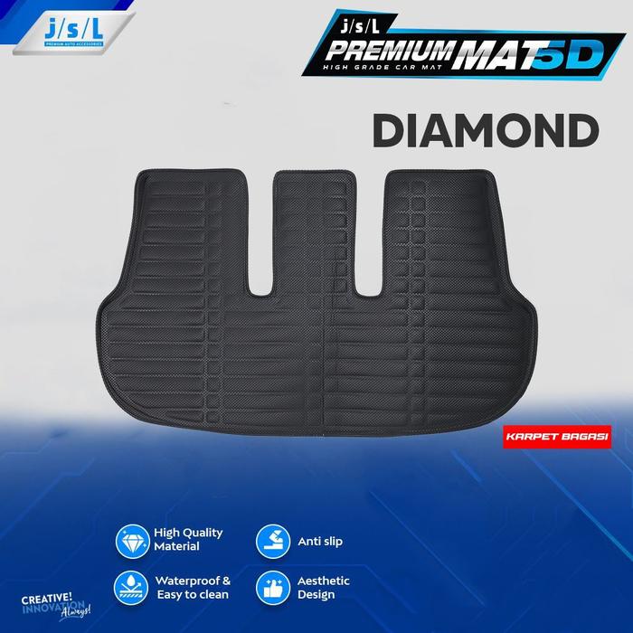 Gambar HRV 2022 Karpet Mobil 5D JSL Mat Model Diamond - BAGASI ONLY dari Autotivo Official undefined Tokopedia