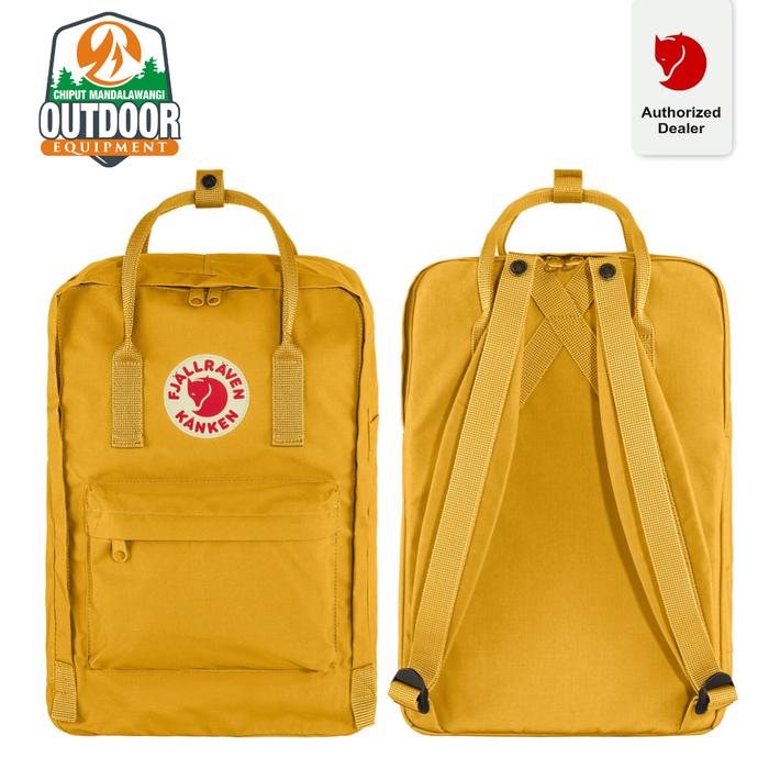 Ochre Kanken Notebook Fjallraven Kanken Laptop Backpack 13