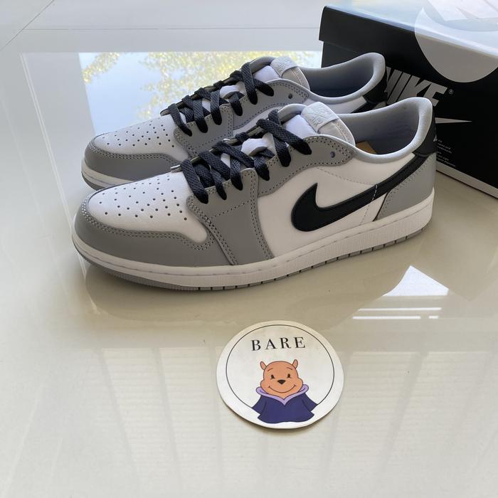 Jual Air Jordan Low OG White Black Wolf Grey Barons [CZ0790