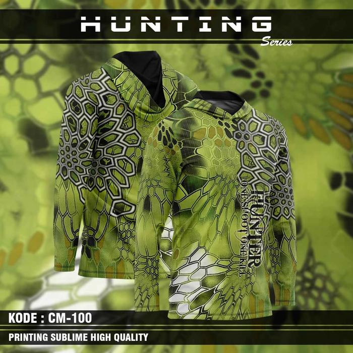 Gambar Jersey Hunting Camo Berburu Premium CM-100 - S dari Marz Merch undefined Tokopedia