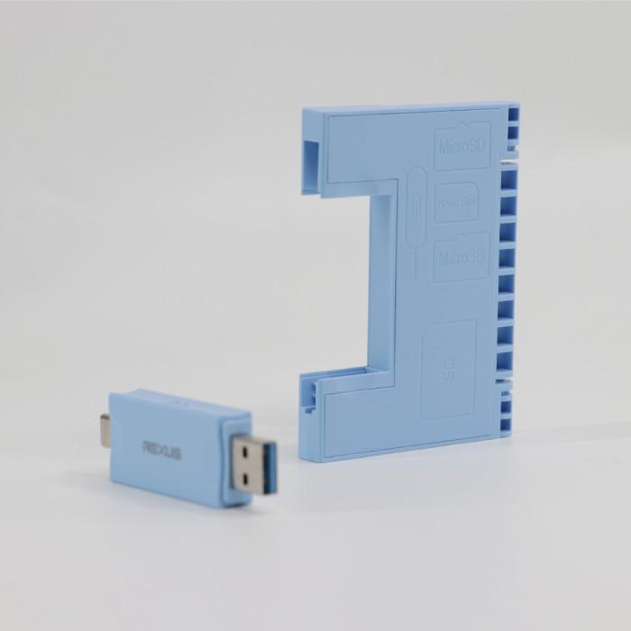 Gambar REXUS RXC-305 5 IN 1 CARD READER - Blue dari IR Computer IRRES COMP undefined Tokopedia