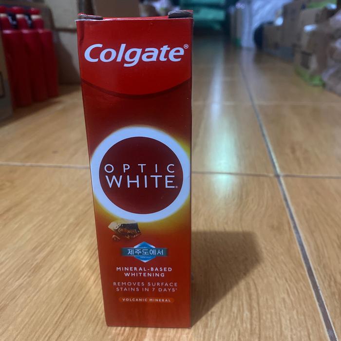 Gambar Colgate Pasta Gigi Optic White Sparkling White 100gram - Volcanic dari Niky Toys Nik undefined Tokopedia