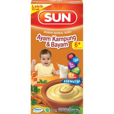 Gambar Sun Bubur Bayi Ayam Kampung & Bayam 120 g dari Agen Murah PS undefined Tokopedia