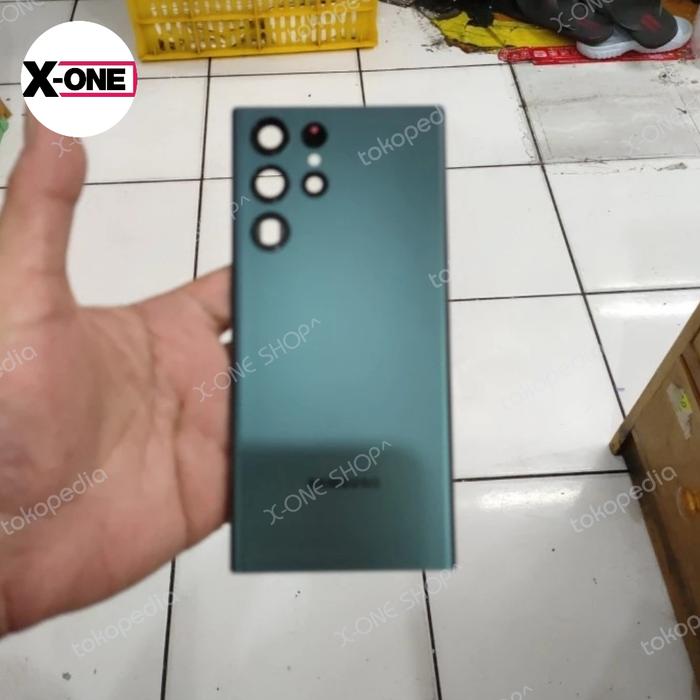 Gambar Backdoor backcover casing tutup belakang Samsung S22 Ultra Original - Hitam dari X-ONE ONLINE undefined 4 Tokopedia