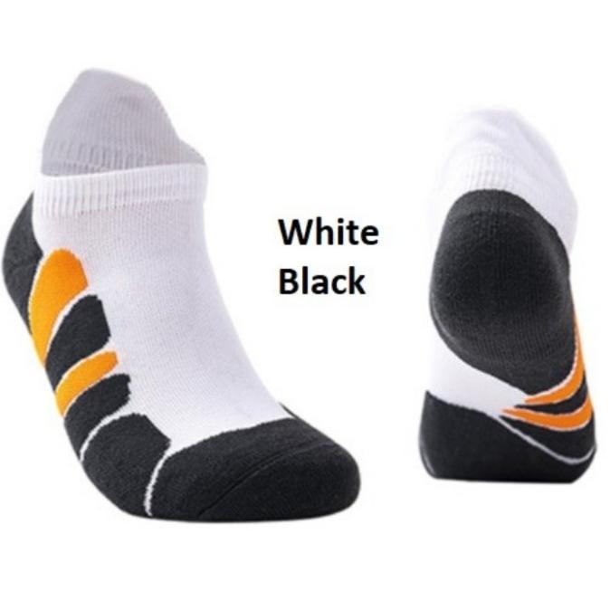 Gambar Promo Kaos Kaki Pendek Kaos Kaki Olahraga Sports Outdoors Tebal Super - V3 White Black dari Anakbon undefined Tokopedia