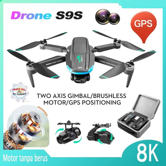 Gambar DRONE GPS CSJ S167 KAMERA WIFI FULLHD Follow-me orbit Return to Home - S9S dari ARZANI HOBI undefined Tokopedia