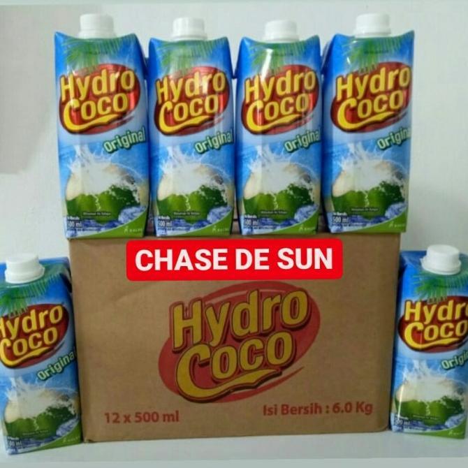 Gambar Original Hydro Coco 500 ml / Hydrococo 500 ml 1 Dus 12 Pcs - 250ml dari Diandra ID undefined Tokopedia