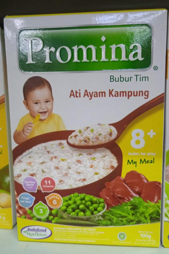 Gambar Promina Bubur Tim Ati Ayam Kampung 100gr 8+ keatas dari Laris Swalayan Temanggung undefined Tokopedia