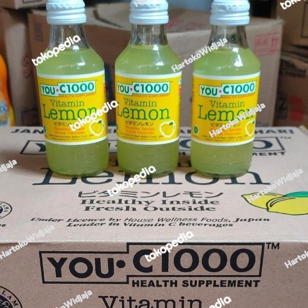 Gambar Original YOU C 1000 / UC 1000 / C1000 LEMON / JERUK 140ML DUS ISI 30 BOTOL dari Diandra ID undefined Tokopedia