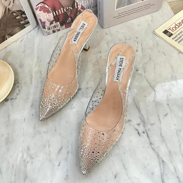 Gambar sepatu wanita high heels 7 cm branded import 03 - Gold, 40 dari TIARA WOON BRANDED_NEW undefined Tokopedia