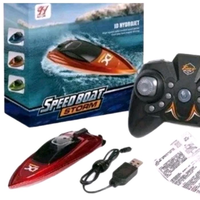 Gambar MINI SPEED BOAT MAINAN ANAK REMOTE CONTROL RC SPEED BOAT dari Ciktoys undefined Tokopedia