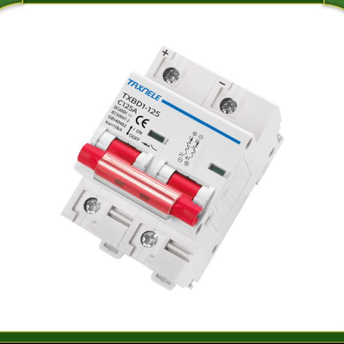MCB DC 2P Taxnele 16A 32A 40A 63A 100A 125A 600 DC Best Perfoma - 32A