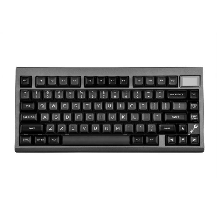 Gambar EPOMAKER TH80 Pro V2 75% VIA Programmable Gasket-mounted Wired & Wireless Keyboard - Hitam dari KeyDrop undefined Tokopedia