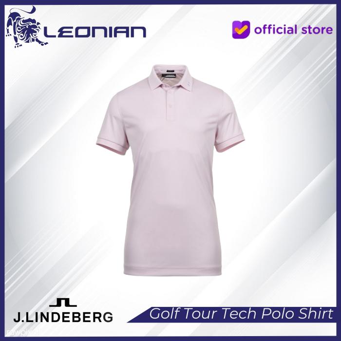 Gambar Baju Golf J.lindeberg Tour Tech Polo Shirt - CRADLE PINK, S dari Leonian Golf ID undefined Tokopedia