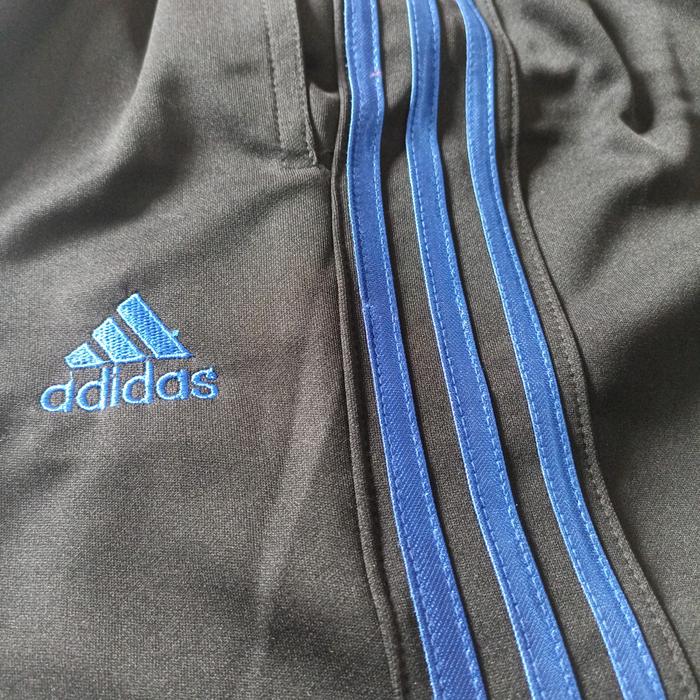 Gambar celana training hitam lis biru adidas dewasa/training MLXL - Hitam Lis Biru, M dari MAKMUR 8S Shop undefined Tokopedia