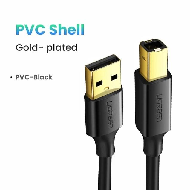 Gambar Ugreen Kabel Printer Scanner USB 2.0 - 1 Meter - Hitam, 1 Meter dari Kiostfamily undefined Tokopedia