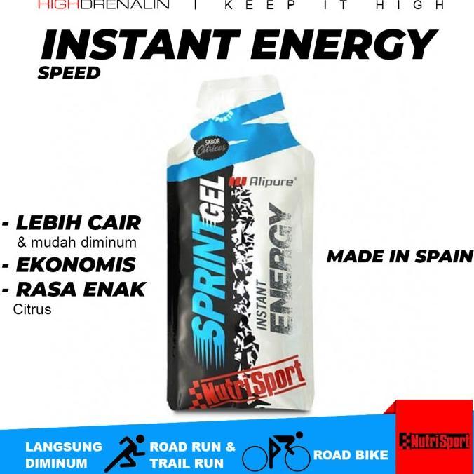 Gambar Original Nutrisport energy gel original spanyol minuman semua olahraga lari sepeda irit bertenaga - Instant Speed dari Adindaku id undefined 5 Tokopedia
