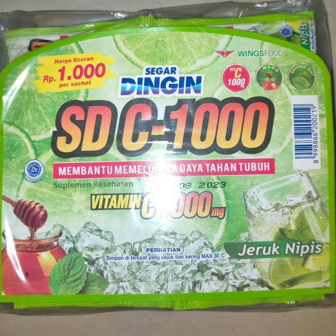 Gambar Original SEGAR DINGIN SD C1000 24S x 7gr varian rasa - Jeruk Nipis dari Adindaku id undefined Tokopedia