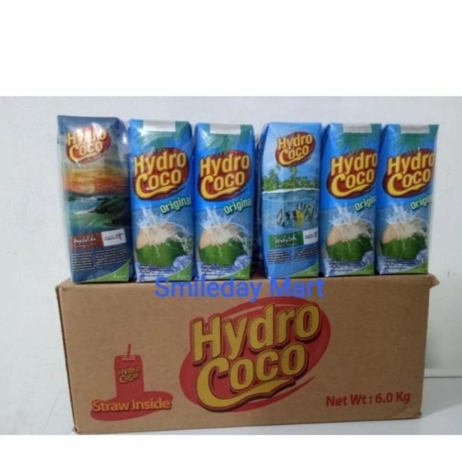 Gambar Original Hydro Coco 250ml | Hydrococo 250ml 1Dus 24Pcs Air Kelapa Asli - 500ml dari Adindaku id undefined 2 Tokopedia
