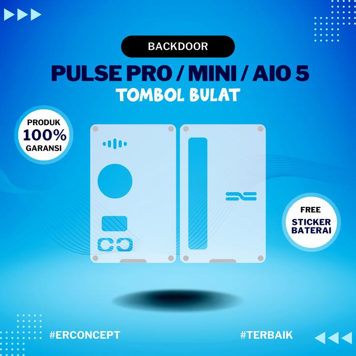 Gambar PANEL / BACKDOOR AKRILIK PULSE AIO PRO BULAT + MAGNET - B, PULSE PRO dari ER CONCEPT undefined Tokopedia