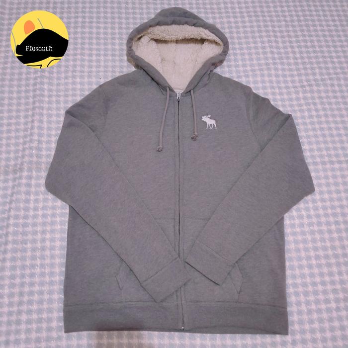 Hoodie Abercrombie Fitch Sherpa Xxl