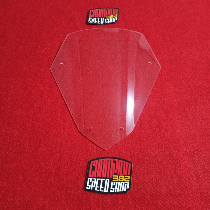 Gambar Windshield Visor Sectbill Neo New XMAX X-MAX 250 Connected 2023 2024 - Clear, Tanpa Cover dari Champion Speed Shop 382 undefined Tokopedia