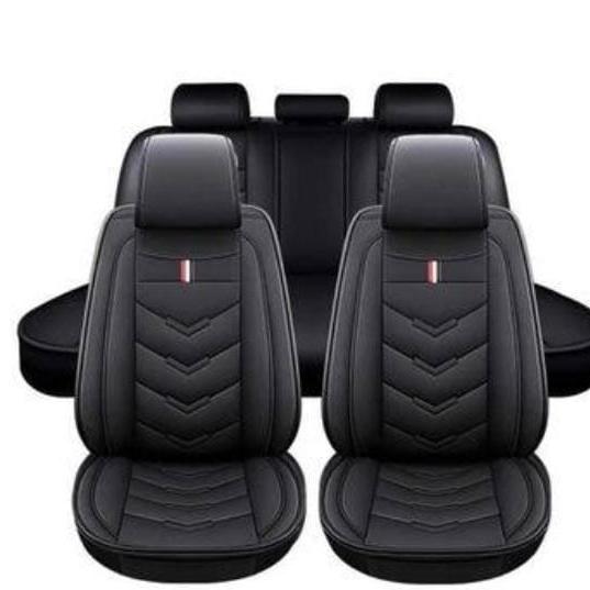 Gambar sarung jok mobil Triton double kabin full seat jok 2 baris - hitam full, Triton2015-2024 dari CARVIROJOK undefined Tokopedia