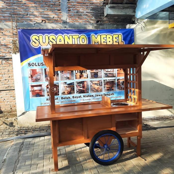 Gambar Gerobak Angkringan Model Jepang dari SUSANTOMEUBELKLATEN undefined Tokopedia