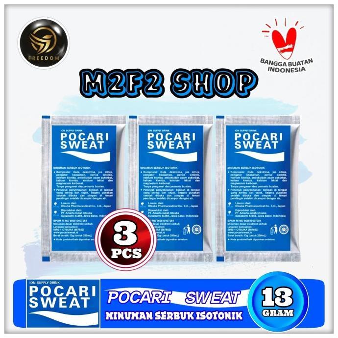 Gambar Original Pocari Sweat Ion Supply Drink Minuman Serbuk Sachet - 13 gr (3 Pcs) dari Adindaku id undefined Tokopedia