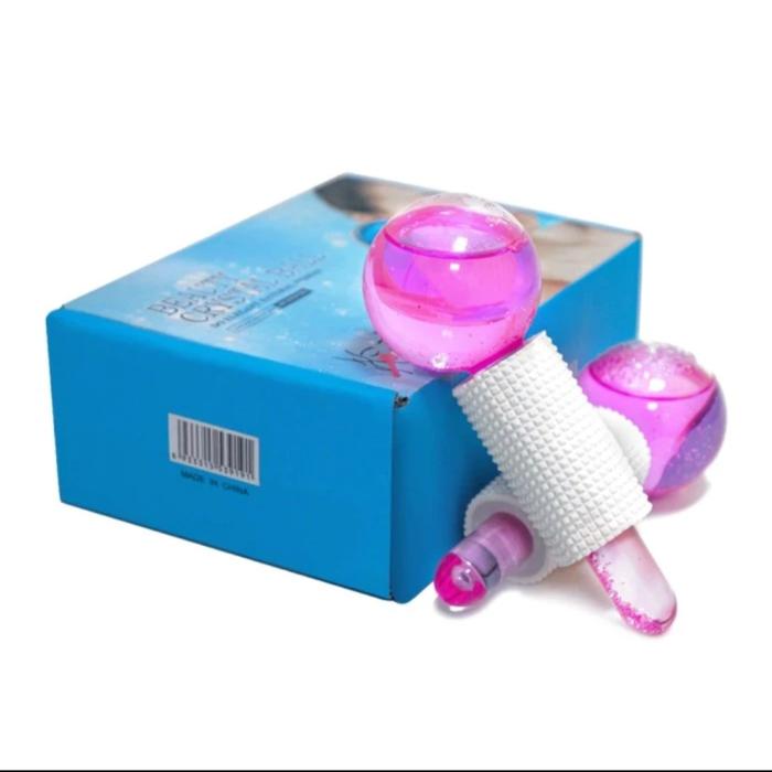 Gambar ICE BALL MASSAGE ALAT FACIAL KACA KRISTAL - pink dari TOKO ALAT SALON undefined Tokopedia