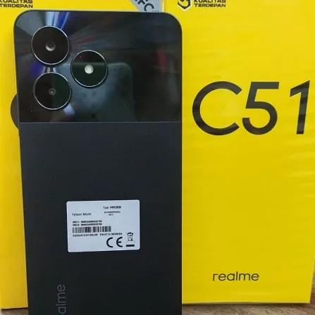 Gambar Realme C51S 6+128 GB kamera 50 mp garansi resmi 1 tahun - Hitam, 6+128 GB dari gudang phoncell undefined Tokopedia
