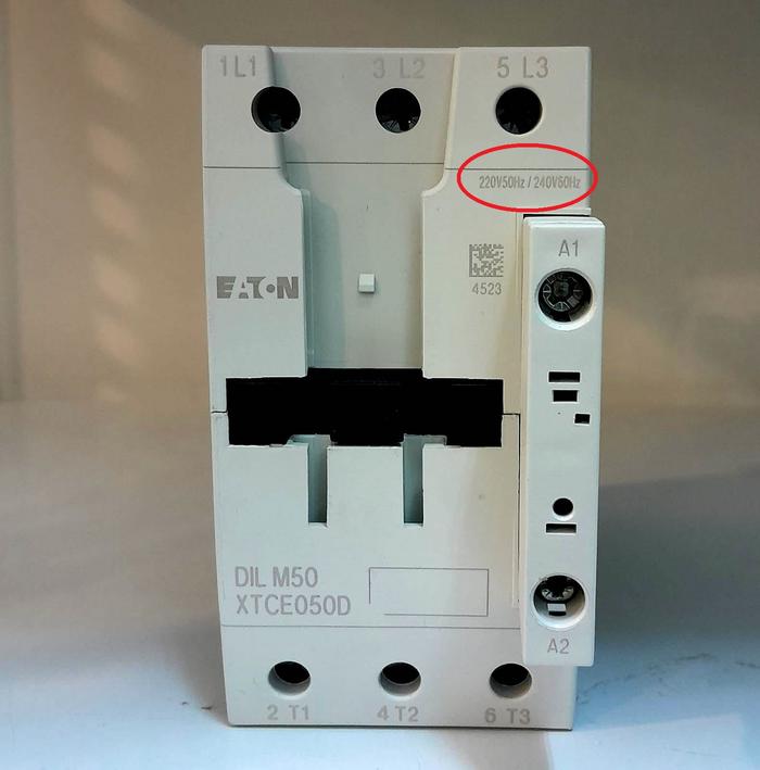 Eaton DILM50(230V50HZ,240V60HZ) Leistungsschütz 3 Schließer 22 kW 1 St. kaufen Eaton DILM50(230V50HZ,240V60HZ) Leistungsschütz 3 Schließer 22 kW 1 St. kaufen
