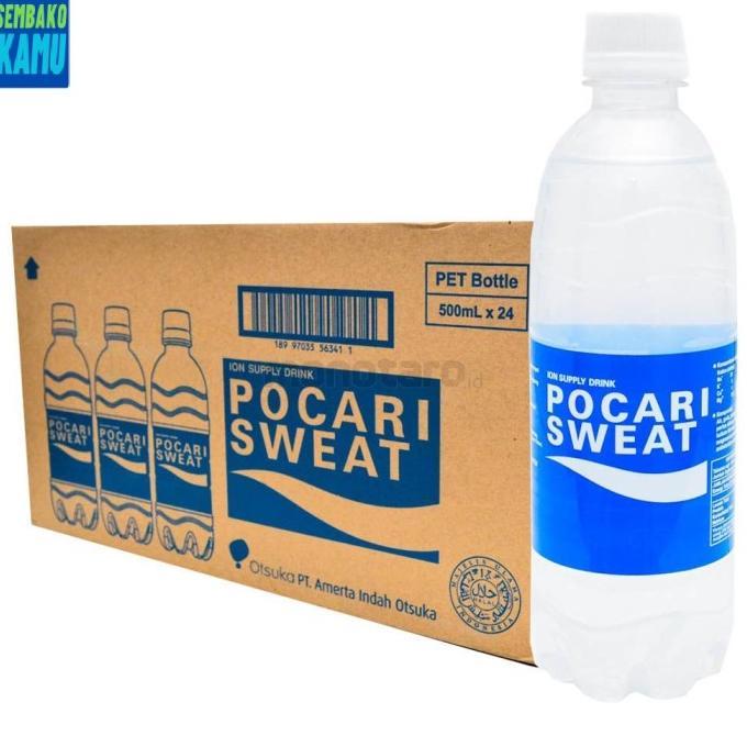 Gambar Original Pocari Sweat Botol 500 ml Dus 1 X 24 Botol dari Adindaku id undefined Tokopedia