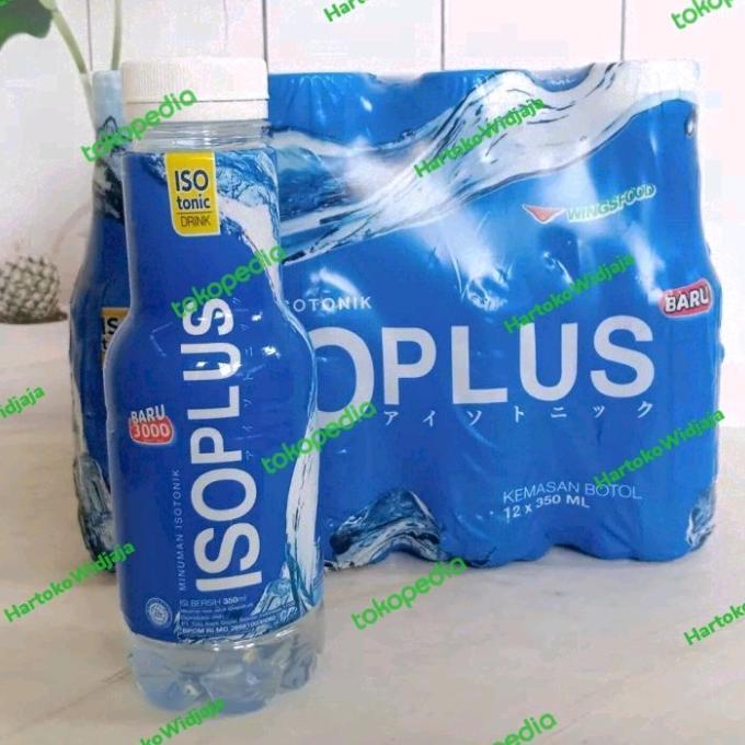 Gambar Original ISOPLUS MINUMAN ISOTONIK BOTOL 350ML DUS ISI 12 BOTOL dari Diandra ID undefined Tokopedia