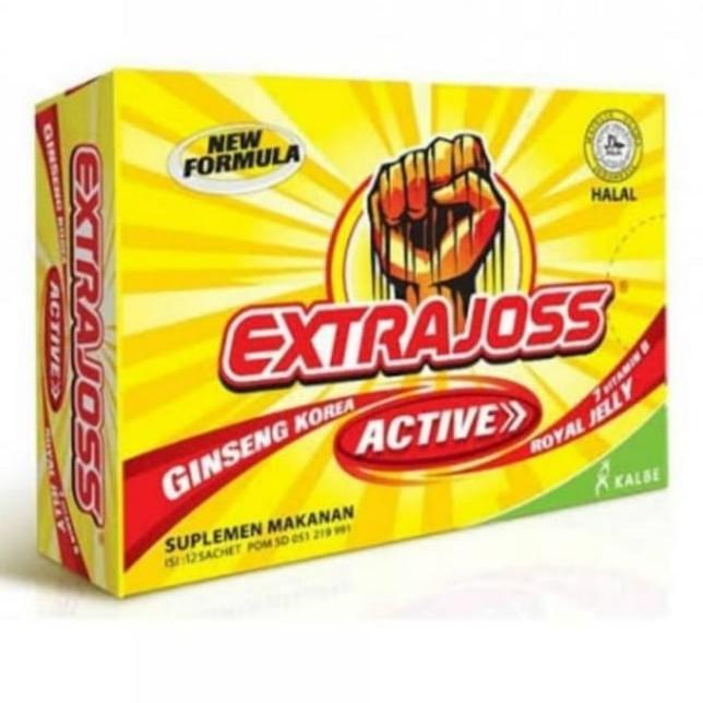 Gambar Original extrajoss active kuning - minuman energi per box dari Diandra ID undefined Tokopedia
