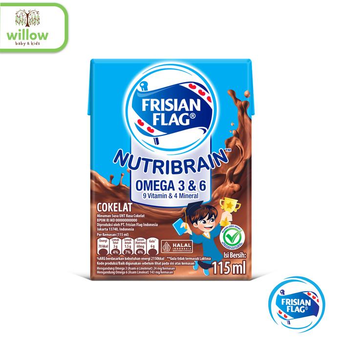 Gambar Susu Kemasan - Frisian Flag Susu Omega 115Ml - Cokelat dari Willowbabyshop undefined Tokopedia