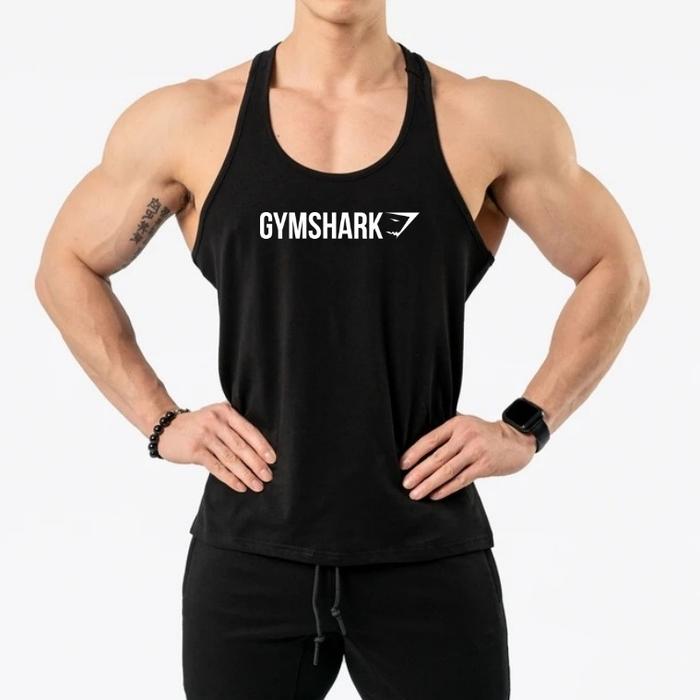 Gambar Singlet Gym Fitness Olahraga Pria Murah Nyaman Cotton Polyester - BY694 dari G&amp;A Sportswear undefined Tokopedia