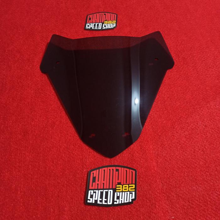 Gambar Windshield Visor Sectbill Dog Speed New XMAX X-MAX 250 Connected 2023 2024 - Smoke, Tanpa Cover dari Champion Speed Shop 382 undefined Tokopedia