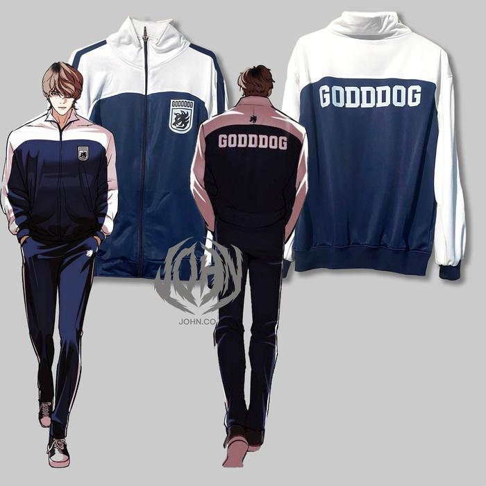 Gambar Jaket Tracktop Godddog Yohan For Fight Manhwa Korea Allied New - Jaket, M dari CJHON.CO undefined Tokopedia